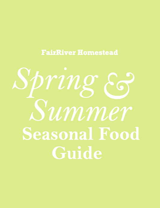 Spring & Summer Seasonal Food Guide